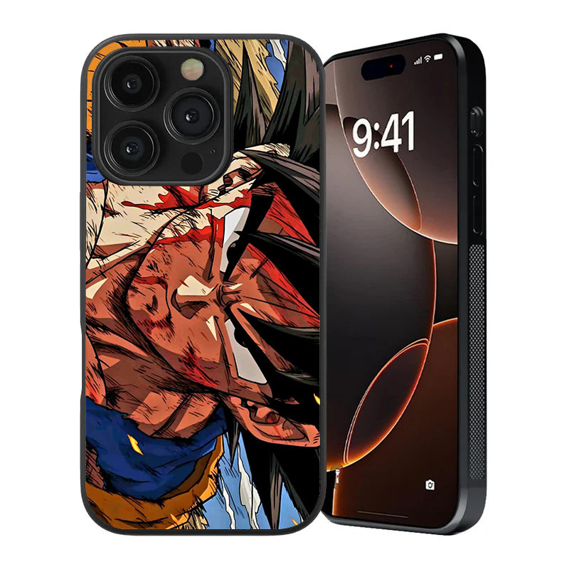 Wounded Warrior Goku Premium Tempered Glass Case