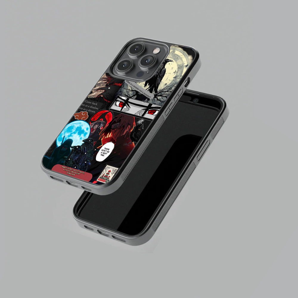 Fallen Crow of Konoha Glossy Metal TPU Case