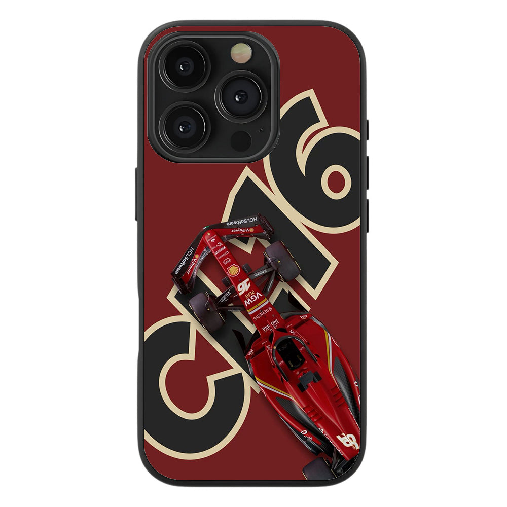 The Scuderia Charles 16 Premium Tempered Glass Case