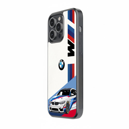 BMW M5 Competition Glossy Metal TPU Case