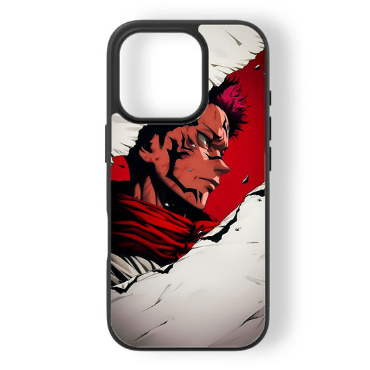 Jujutsu Kaisen Sukuna Rage Premium Tempered Glass Case
