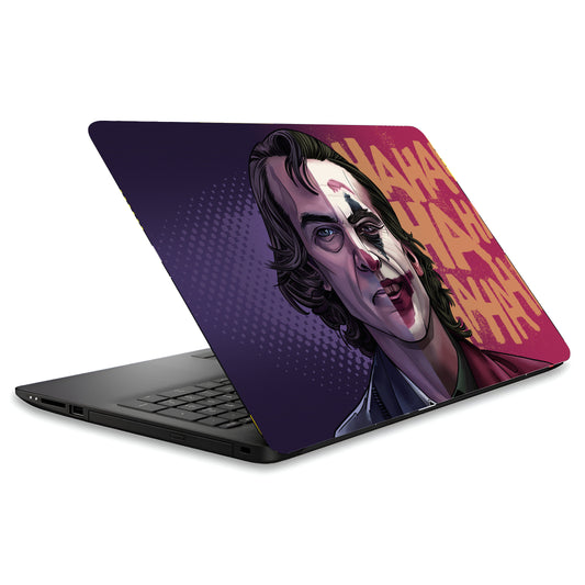 Harlequin Hysteria Laptop Skin