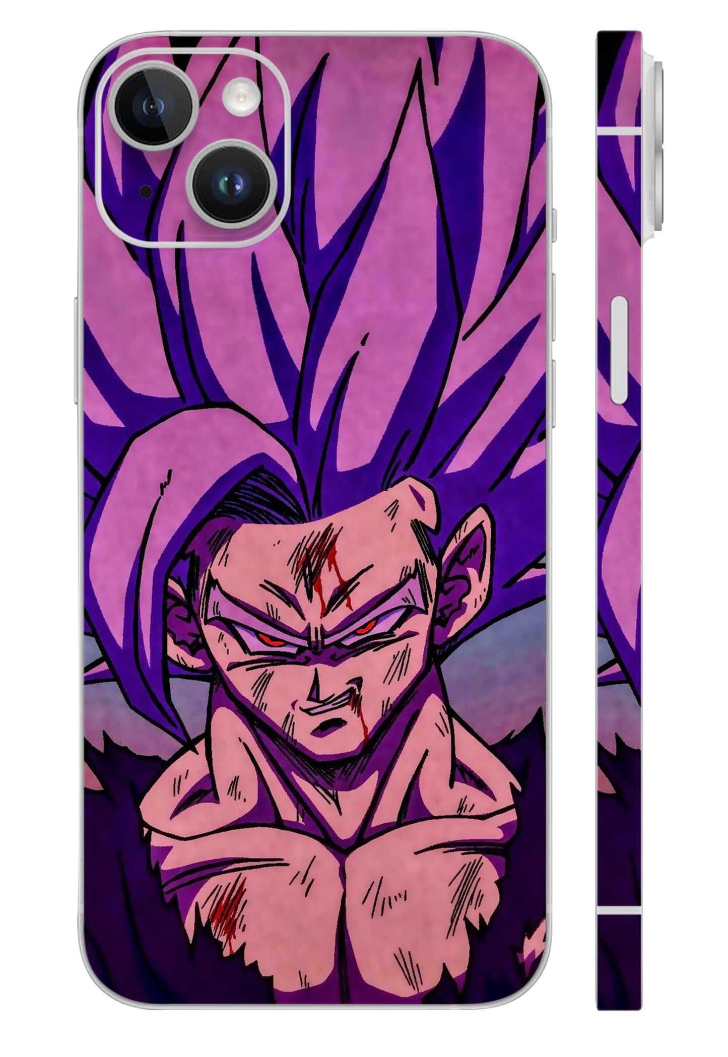 Super Saiyan Purple Fury Mobile Skin