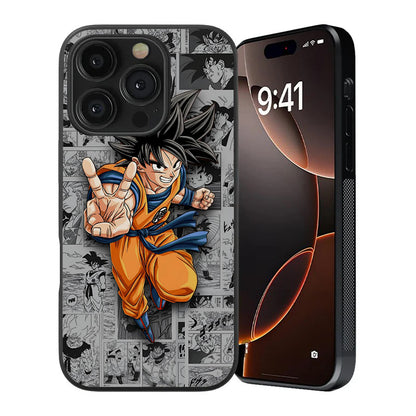 Dragon Ball Z 3D Effect Premium Tempered Glass Case