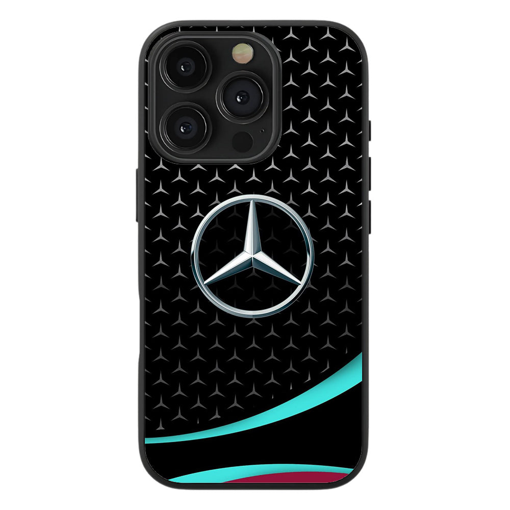 The Mercedes Star of Stuttgart Premium Tempered Glass Case