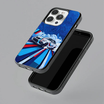 BMW M Series Drift Glossy Metal TPU Case
