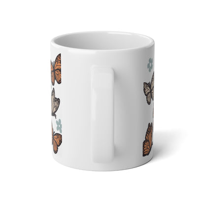 Boho Butterfly Libbey Coffee Mug