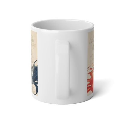 Supermen & Batman Art Coffee Mug