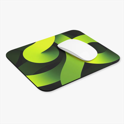 Electric Orbit Green Shade Mouse Pad