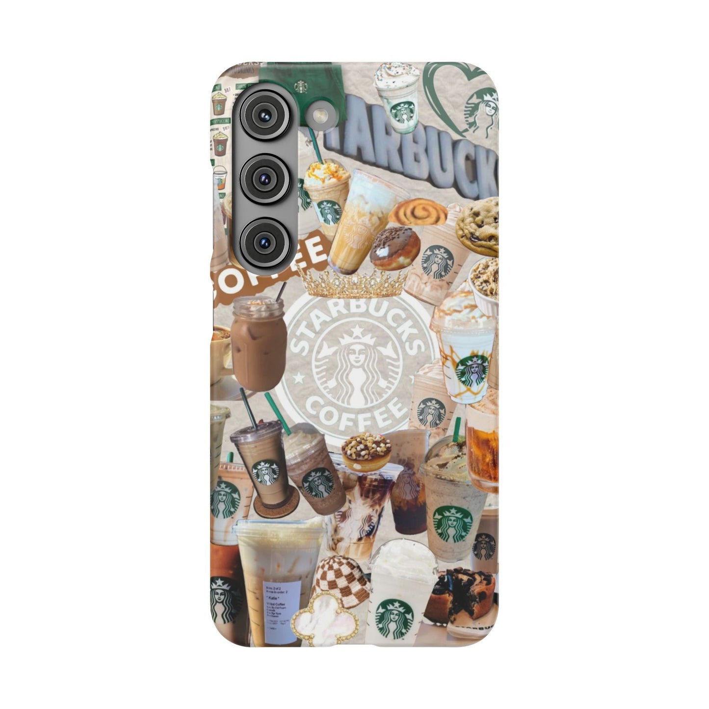 Starbucks Collage Matte Hard Case