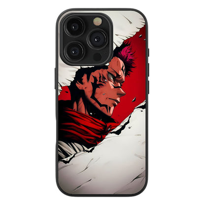 Jujutsu Kaisen Sukuna Rage Premium Tempered Glass Case