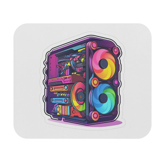 Gaming PC Cabinet Art Mouse Pad