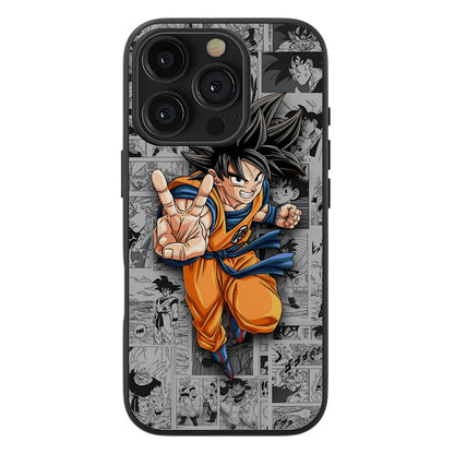 Dragon Ball Z 3D Effect Premium Tempered Glass Case