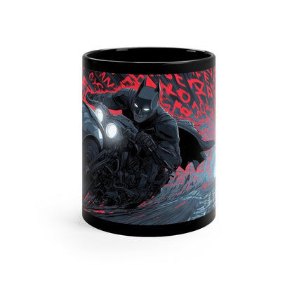 Batman: The Chase Black Coffee Mug