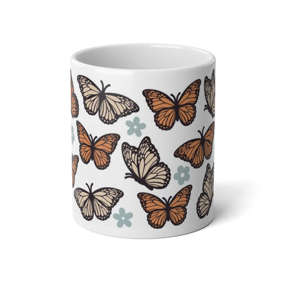 Boho Butterfly Libbey Coffee Mug