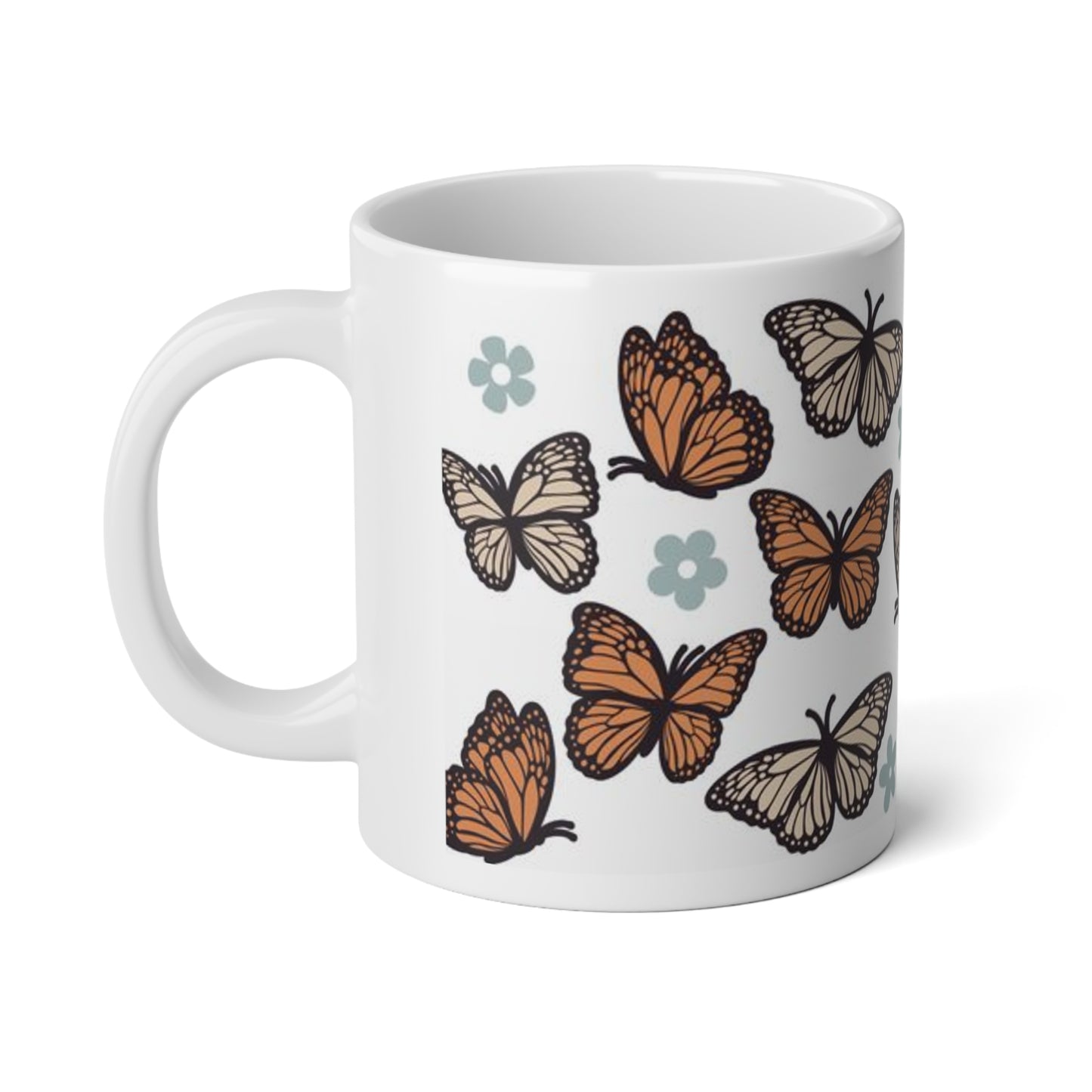 Boho Butterfly Libbey Coffee Mug