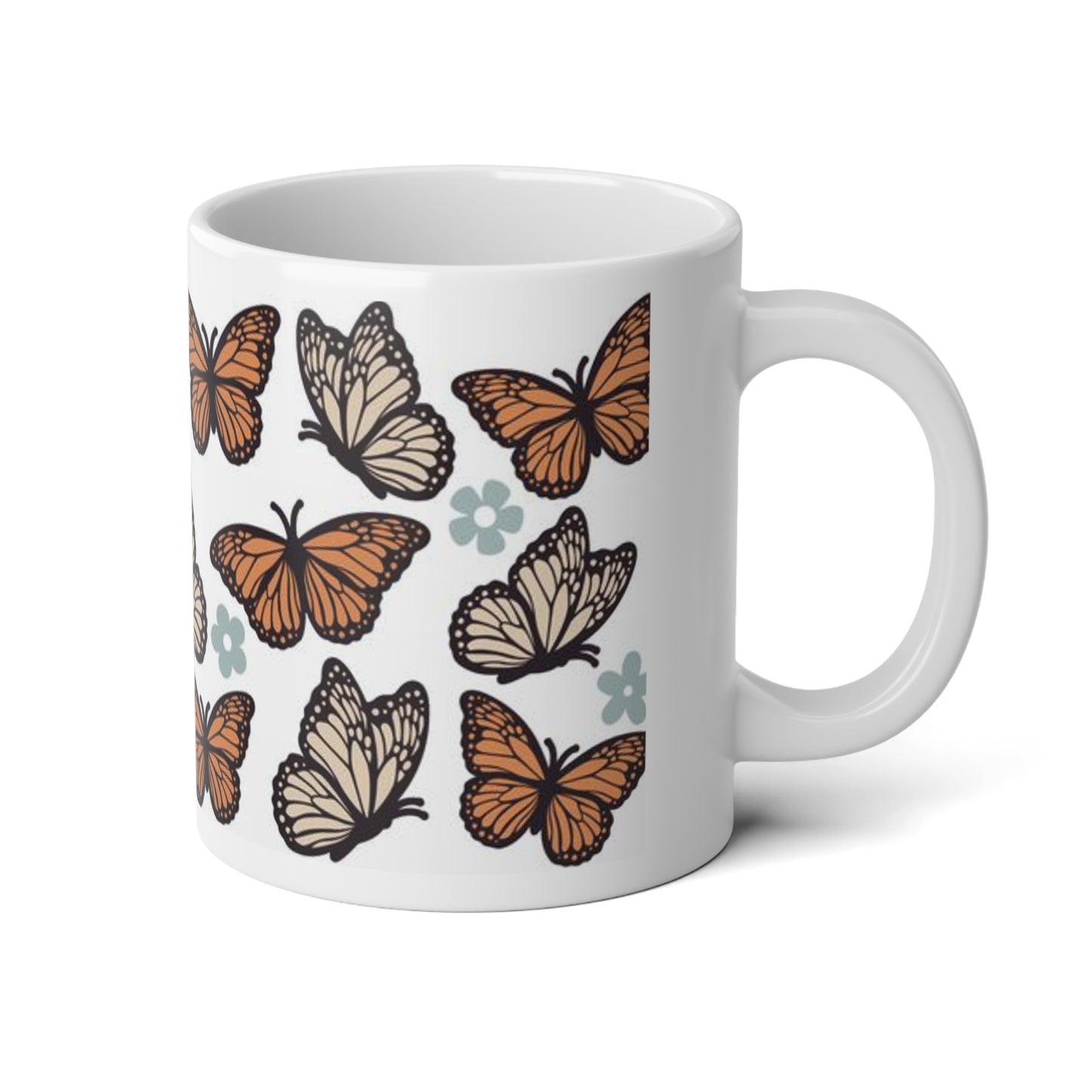 Boho Butterfly Libbey Coffee Mug