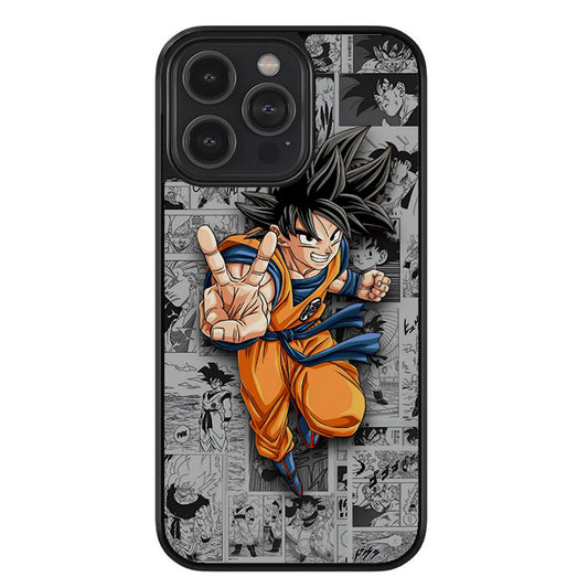 Dragon Ball Z 3D Effect Glossy Metal TPU Case