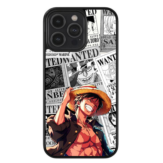 Straw Hat Bounty Collage Glossy Metal TPU Case