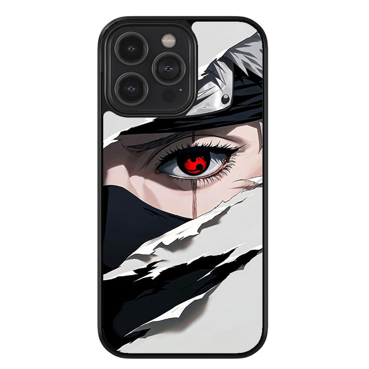 Kakashi's Eye Glossy Metal TPU Case