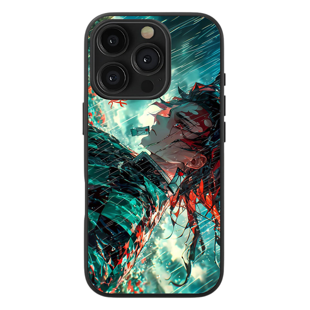 Rain-Bound Slayer Premium Tempered Glass Case