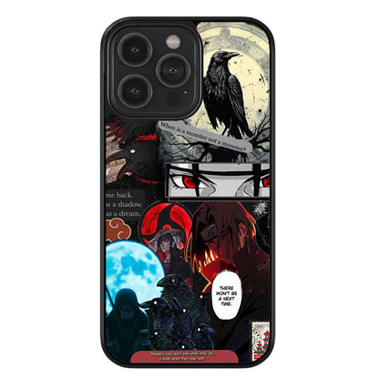 Fallen Crow of Konoha Glossy Metal TPU Case