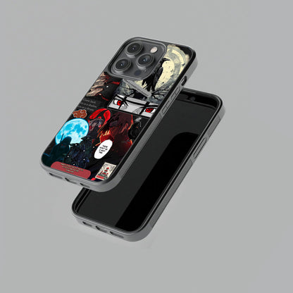 Fallen Crow of Konoha Glossy Metal TPU Case