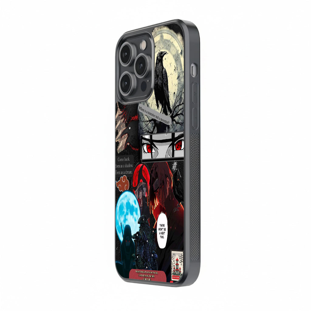 Fallen Crow of Konoha Glossy Metal TPU Case
