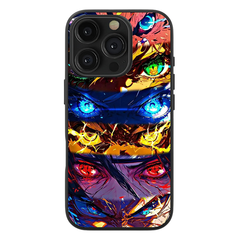 Anime Eyes Premium Tempered Glass Case