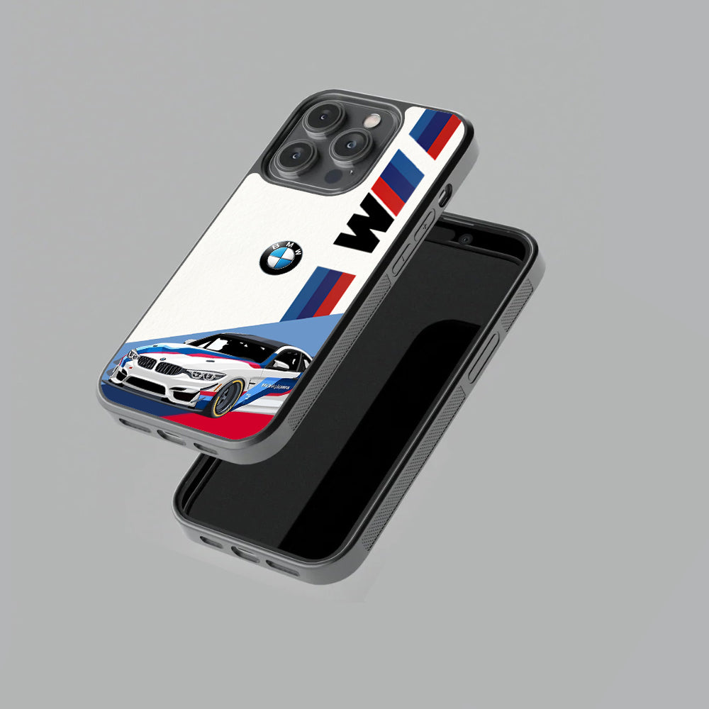BMW M5 Competition Glossy Metal TPU Case