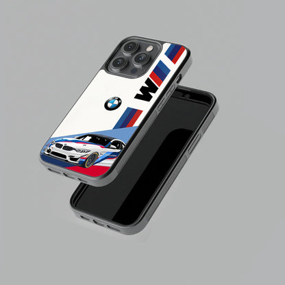 BMW M5 Competition Glossy Metal TPU Case