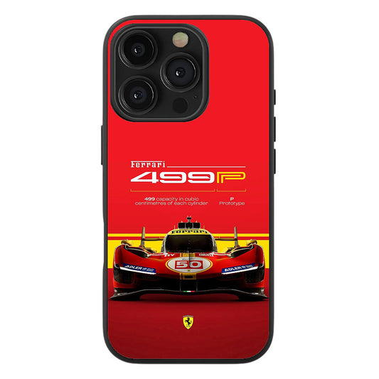 499P Redline Premium Tempered Glass Case