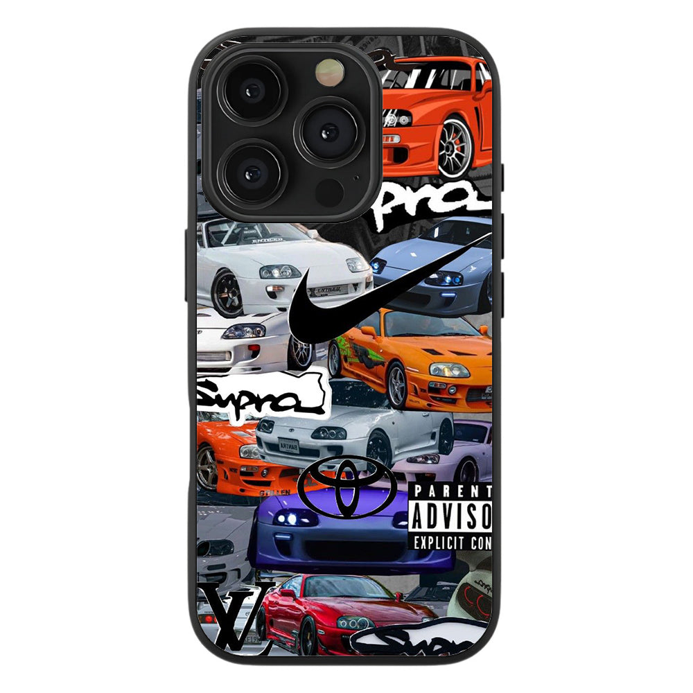 Parental Advisory Supra Premium Tempered Glass Case