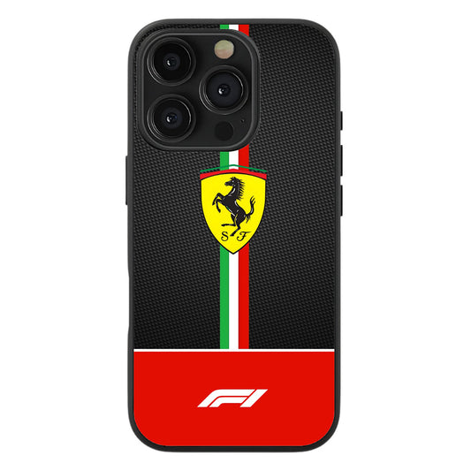 Ferrari F1 Premium Tempered Glass Case