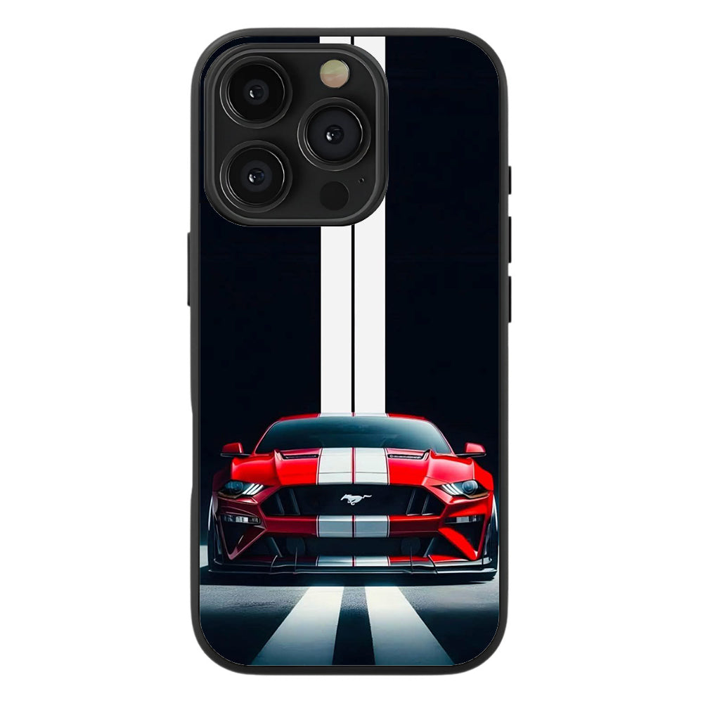 The Charging Stallion Premium Tempered Glass Case