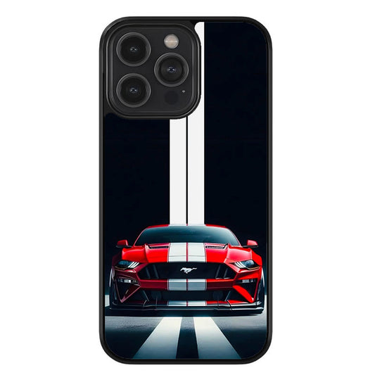 The Charging Stallion Glossy Metal TPU Case