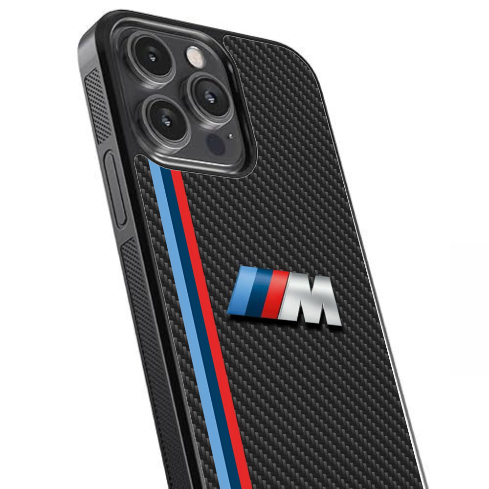 Carbon M-Sport Glossy Metal TPU Case