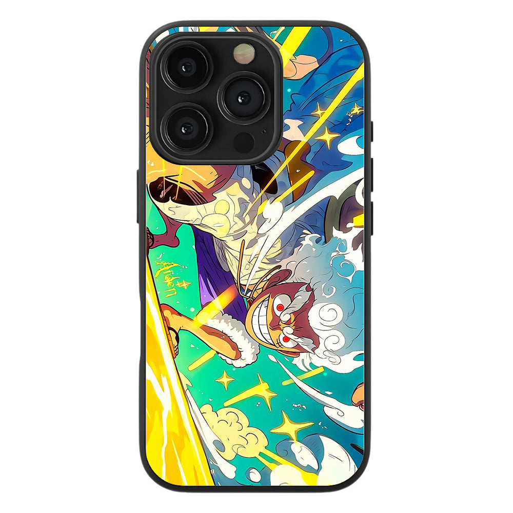 Luffy's Nika Radiance Premium Tempered Glass Case