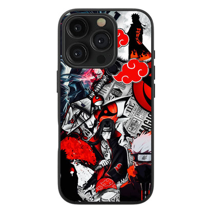 Akatsuki Cloud Premium Tempered Glass Case