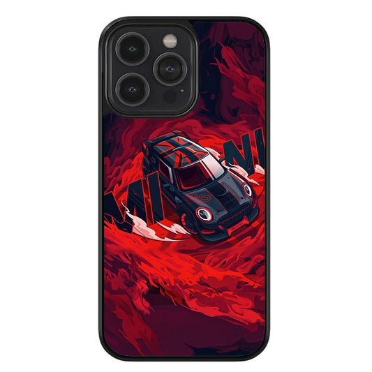 Rally Redline Glossy Metal TPU Case