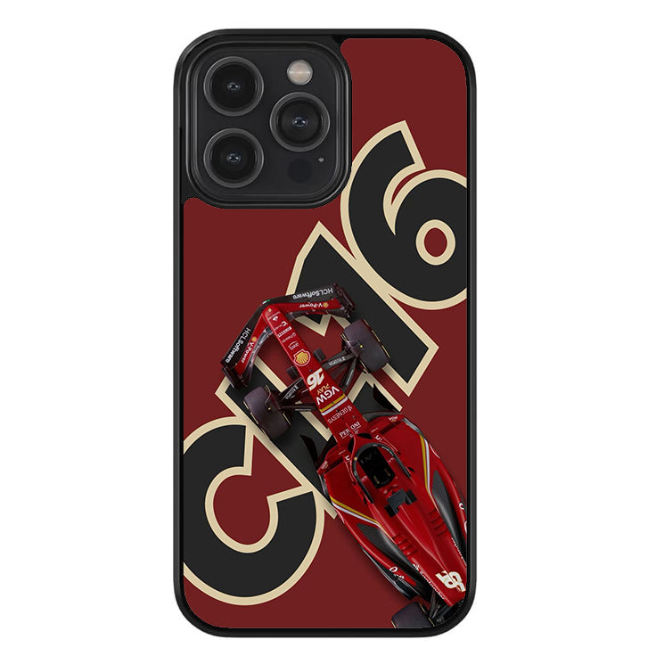 The Scuderia Charles 16 Glossy Metal TPU Case