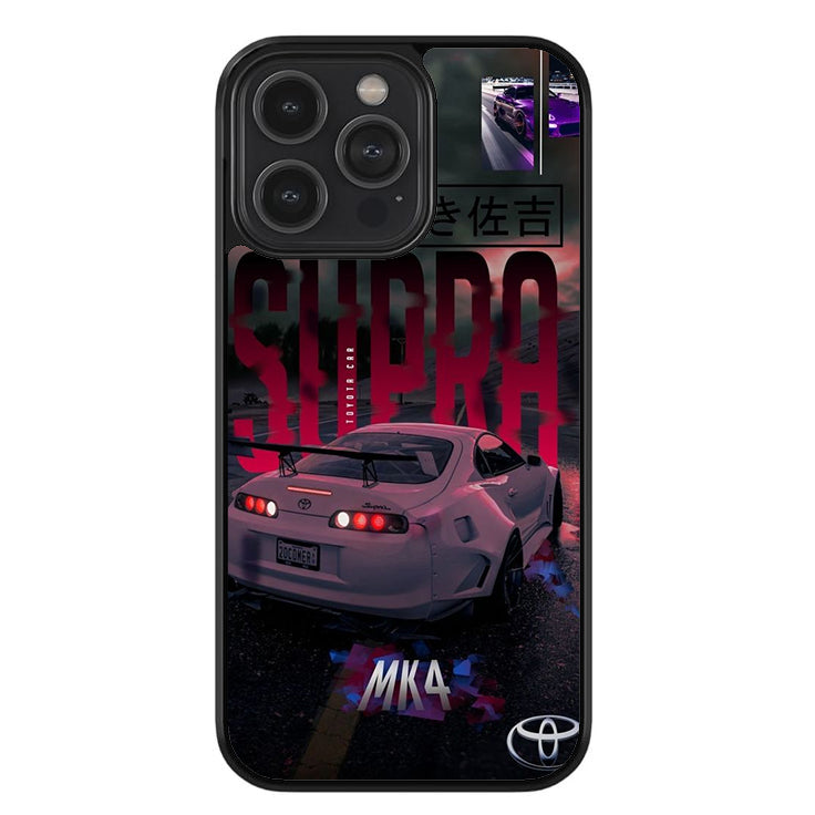 Midnight Drifter Glossy Metal TPU Case