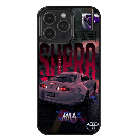 Midnight Drifter Glossy Metal TPU Case