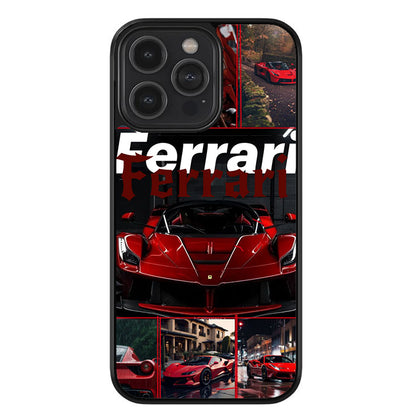 Ultimate Ferrari Dreams Glossy Metal TPU Case