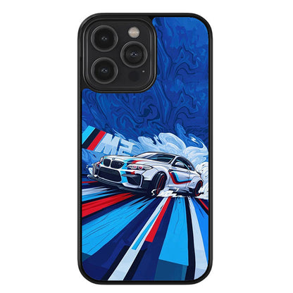 BMW M Series Drift Glossy Metal TPU Case