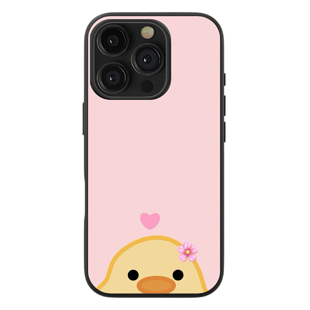 Little Duck Love Premium Tempered Glass Case
