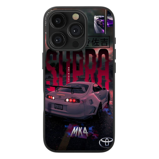 Midnight Drifter Premium Tempered Glass Case