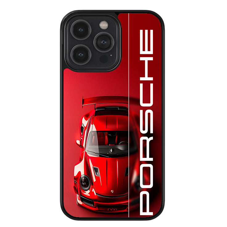 The Rosso Corsa Glossy Metal TPU Case