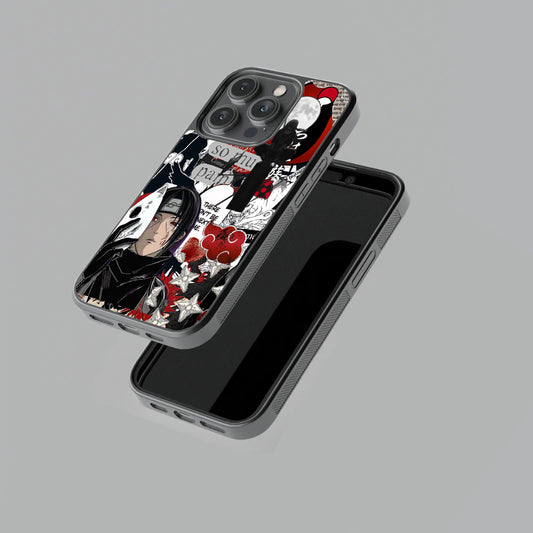 Eternal Mangekyō Pain Glossy Metal TPU Case