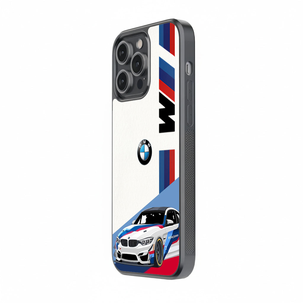 BMW M5 Competition Glossy Metal TPU Case